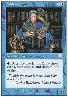 Soldevi Sage (Classic 6th Edition) Light Play