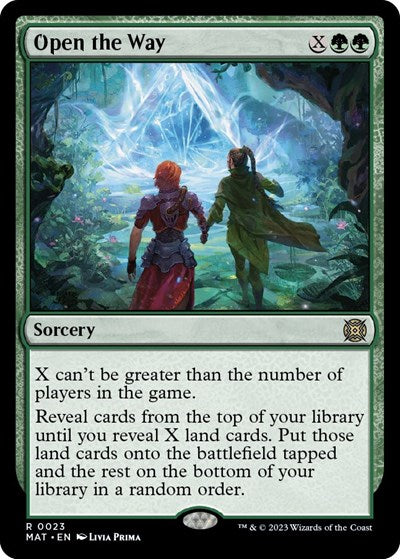 Open the Way (March of the Machine: The Aftermath) Near Mint