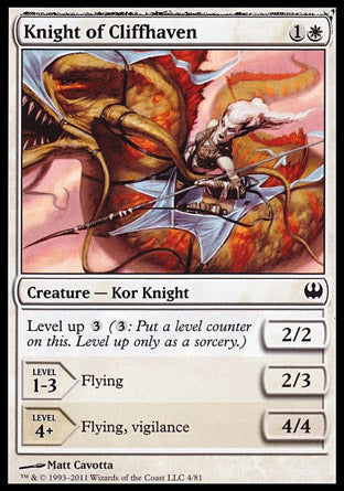 Knight of Cliffhaven (Duel Decks: Knights vs Dragons) Light Play
