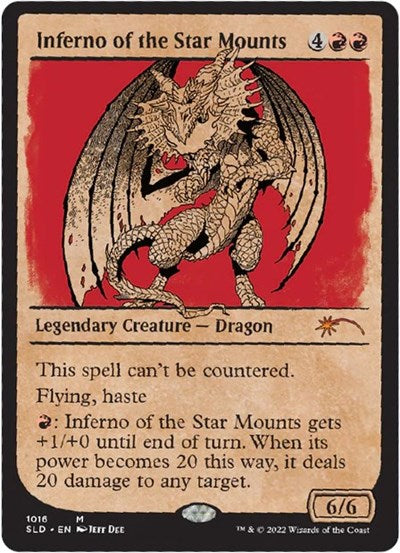 Inferno of the Star Mounts (Secret Lair) Near Mint Foil