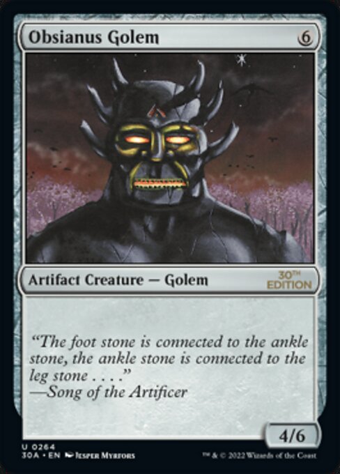 Obsianus Golem|0|0|0.00