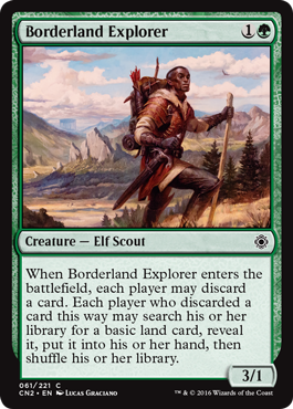 Borderland Explorer (Conspiracy: Take the Crown) Near Mint Foil