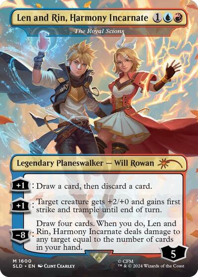 Len and Rin, Harmony Incarnate - The Royal Scions (Secret Lair) Near Mint