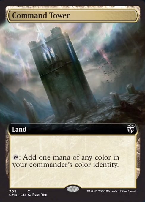 Command Tower  Extended Art|1|0|0.00