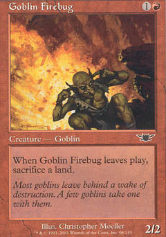Goblin Firebug (Legions) Light Play Foil