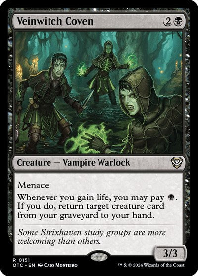 Veinwitch Coven (Commander: Outlaws of Thunder Junction) Medium Play