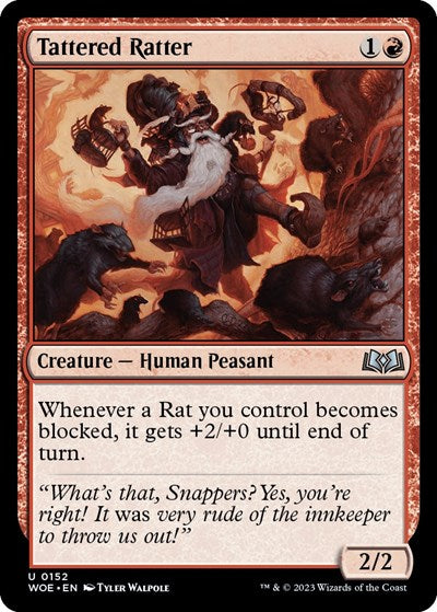 Tattered Ratter (Wilds of Eldraine) Light Play