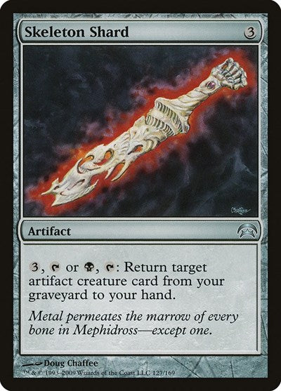 Skeleton Shard (Planechase) Medium Play