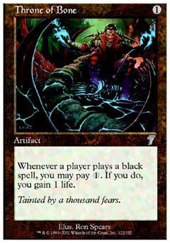 Throne of Bone (7th Edition) Medium Play