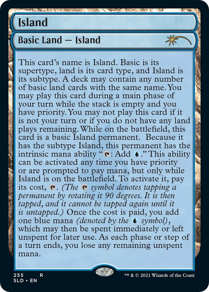 Island 255 Full Text (Secret Lair) Near Mint