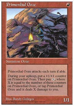 Primordial Ooze (5th Edition) Light Play