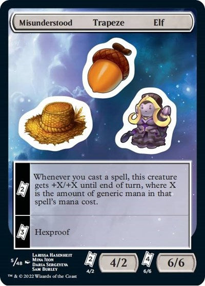 Misunderstood Trapeze Elf (Unfinity) Near Mint