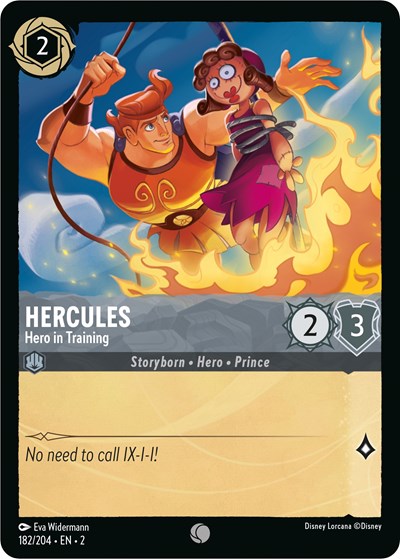 Hercules - Hero in Training (Rise of the Floodborn) Near Mint