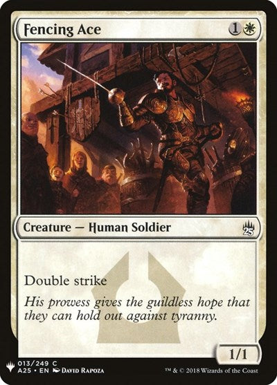 Fencing Ace (Mystery Booster) Near Mint