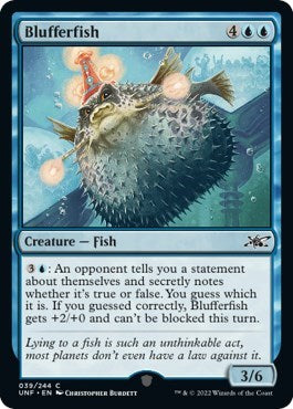 Blufferfish (Unfinity) Light Play Foil