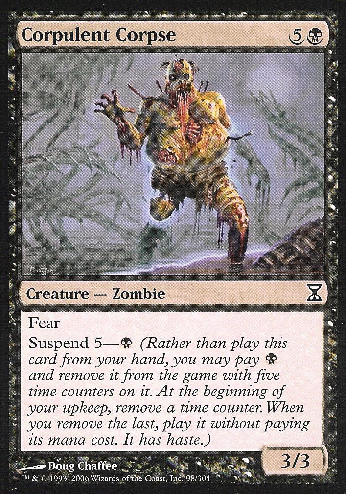 Corpulent Corpse (Time Spiral) Medium Play Foil