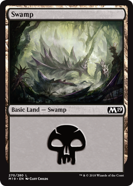 Swamp (270) (Magic 2019 Core Set) Near Mint