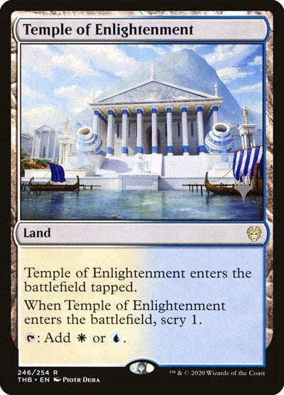 Temple of Enlightenment (Promo Pack: Theros Beyond Death) Near Mint