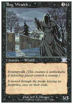 Bog Wraith (Classic 6th Edition) Light Play