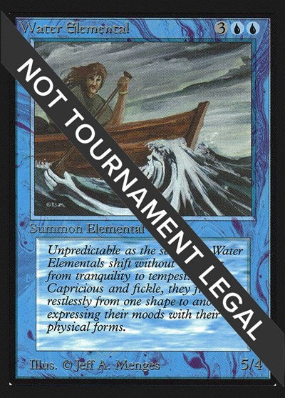 Water Elemental (CE) (Collector's Edition) Near Mint