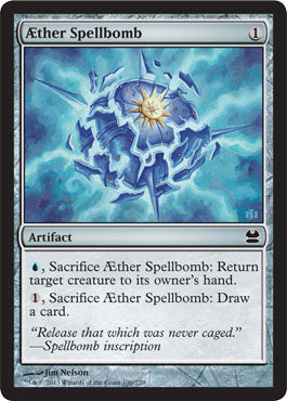 Aether Spellbomb (Modern Masters) Medium Play