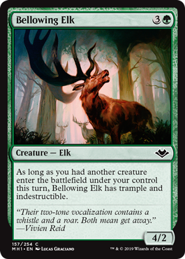 Bellowing Elk (Modern Horizons) Medium Play