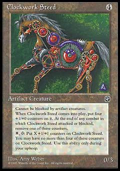 Clockwork Steed (Homelands) Medium Play