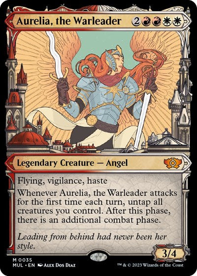 Aurelia, the Warleader (March of the Machine: Multiverse Legends) Near Mint Foil