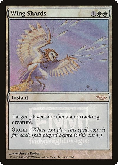 Wing Shards (Promos: FNM) Medium Play Foil