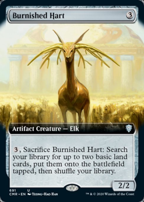 Burnished Hart (Extended Art) (Commander Legends) Light Play