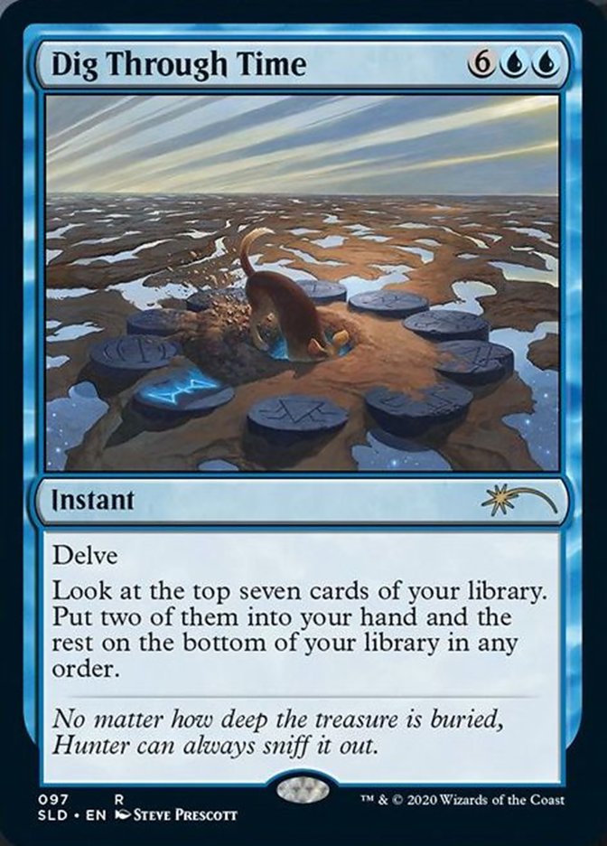 Dig Through Time (Secret Lair) Light Play