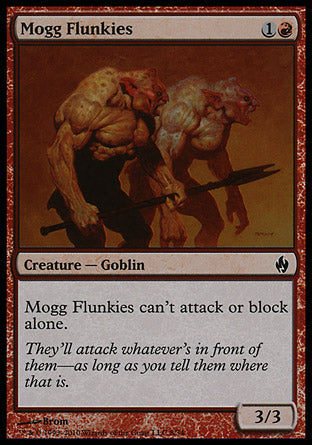 Mogg Flunkies (Premium Deck Series: Fire and Lightning) Medium Play Foil