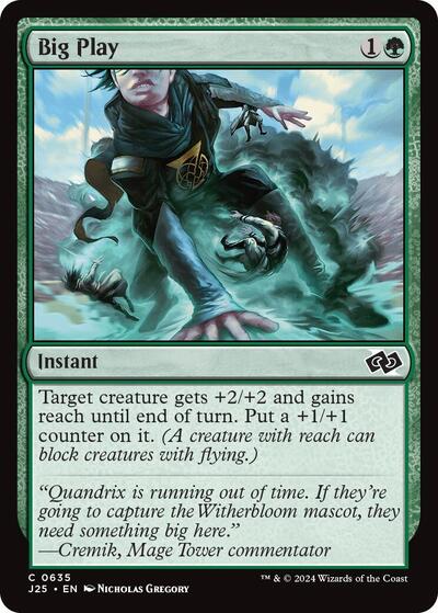 Big Play (Foundations Jumpstart) Near Mint
