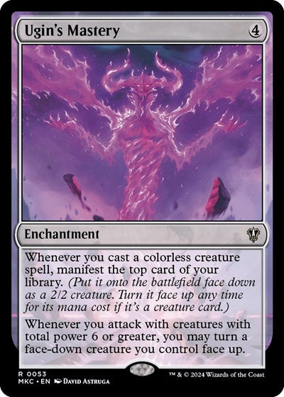 Ugin's Mastery (Commander: Murders at Karlov Manor) Light Play