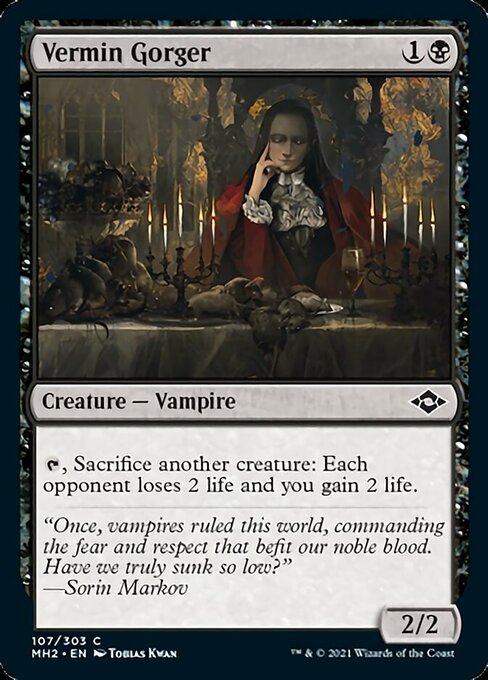 Vermin Gorger (Modern Horizons 2) Light Play Foil