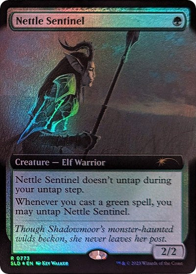 Nettle Sentinel (Extended Art) (Secret Lair) Near Mint Foil