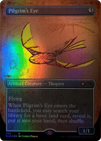 Pilgrim's Eye (Borderless) (Secret Lair) Light Play Foil