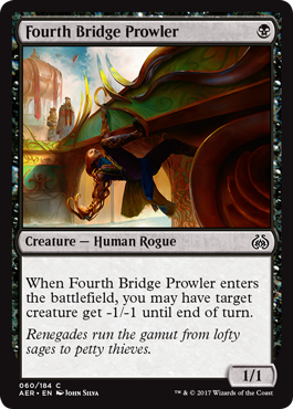 Fourth Bridge Prowler (Aether Revolt) Light Play Foil