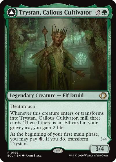 Trystan, Callous Cultivator (Lorwyn Eclipsed) Near Mint