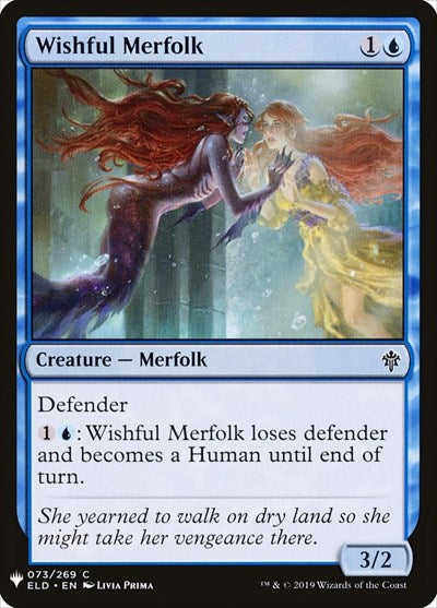 Wishful Merfolk (Mystery Booster) Near Mint
