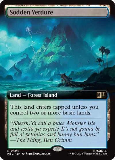Sodden Verdure  Extended Art|0|0|0.00