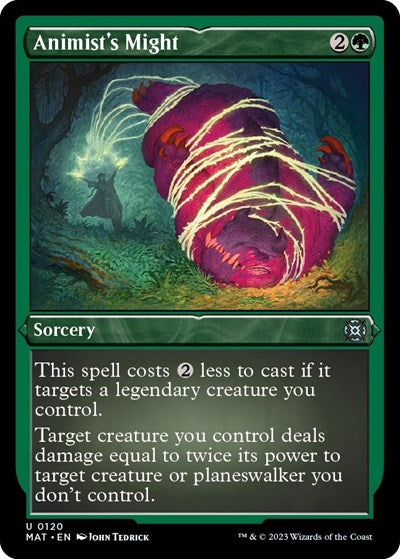 Animist s Might  Foil Etched|10|0|0.00