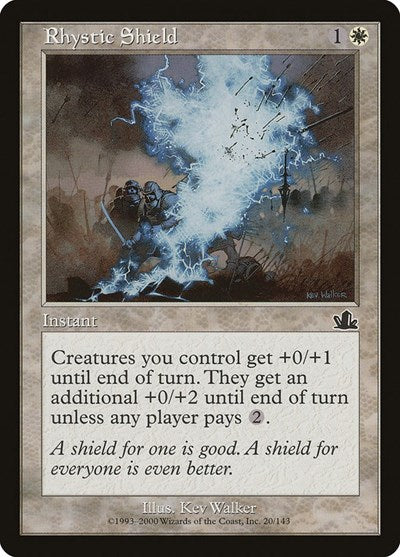 Rhystic Shield (Prophecy) Medium Play
