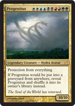 Progenitus (Modern Masters) Light Play Foil