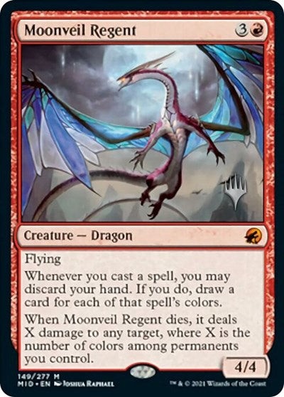 Moonveil Regent (Promo Pack: Innistrad: Midnight Hunt) Near Mint Foil