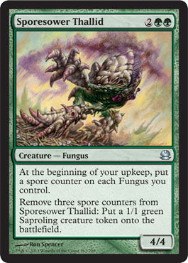 Sporesower Thallid (Modern Masters) Medium Play Foil