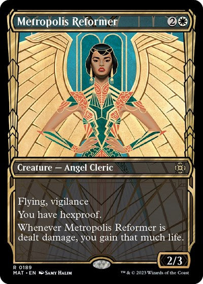 Metropolis Reformer (Halo Foil) (March of the Machine: The Aftermath) Light Play Foil