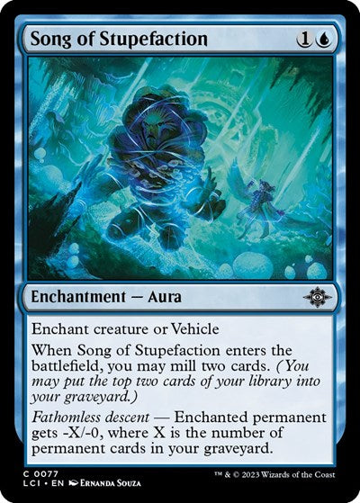 Song of Stupefaction (The Lost Caverns of Ixalan) Medium Play