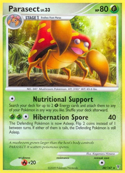 Parasect (Supreme Victors) Light Play Reverse Holofoil