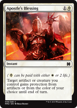 Apostles Blessing (Modern Masters 2015) Heavy Play Foil